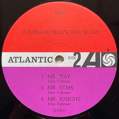 JOHN COLTRANE / PLAYS THE BLUES - US Atlantic Original