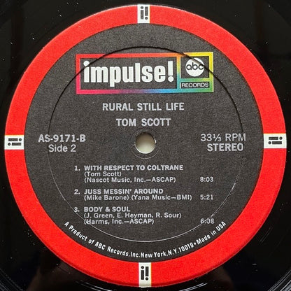 TOM SCOTT / RURAL STILL LIFE - US Impulse Orignal