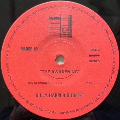 BILLY HARPER QUINTET / THE AWAKENING - French Marge Original