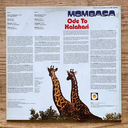 MOMBASA / ODE TO KALAHARI - German Spiegelei Original