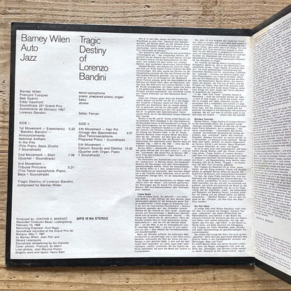BARNEY WILEN / AUTO JAZZ - German MPS Original