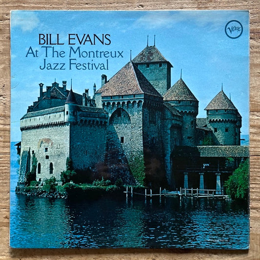BILL EVANS AT THE MONTREUX JAZZ FESTIVAL - UK Verve MONO