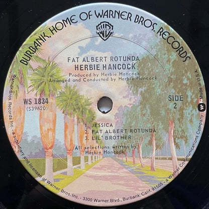 HERBIE HANCOCK / FAT ALBERT ROTUNDA - US Warner Bros.