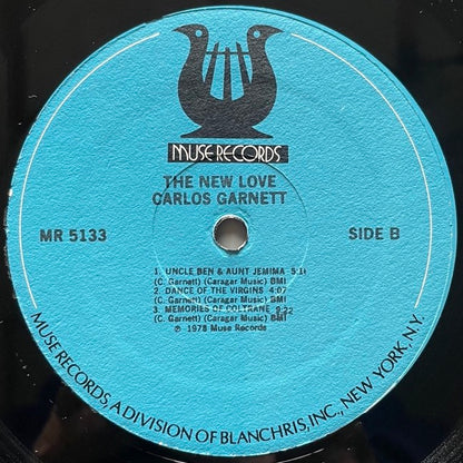 CARLOS GARNETT / THE NEW LOVE - US Muse Original