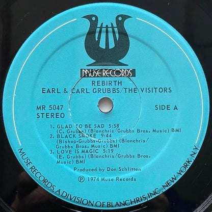 EARL & CARL GRUBBS (THE VISITORS) / REBIRTH - US Muse Original