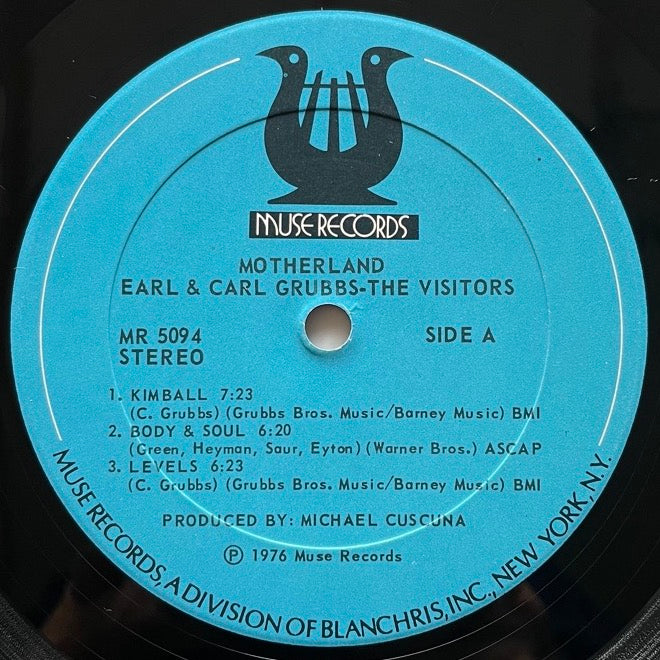 EARL & CARL GRUBBS (THE VISITORS) / MOTHERLAND - US Muse Original