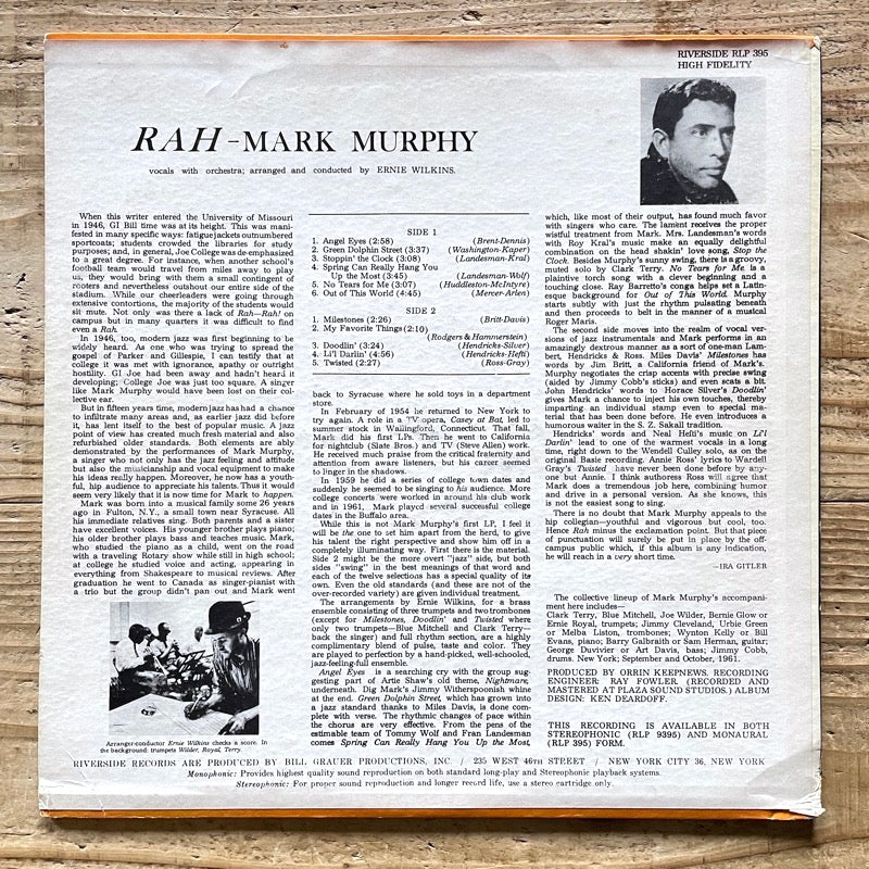 MARK MURPHY / RAH - US Riverside Original