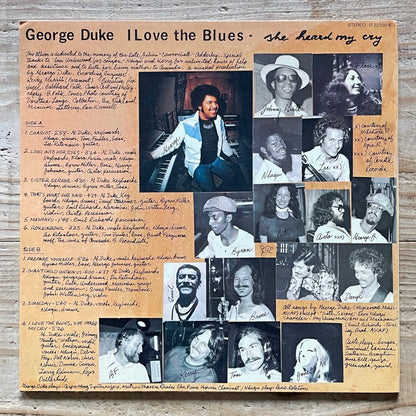 GEORGE DUKE / I LOVE THE BLUES, SHE HEARD MY CRY - German MPS Original