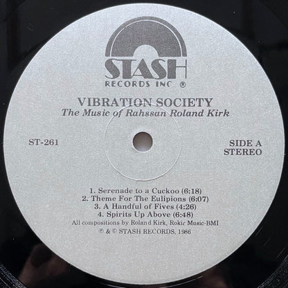 VIBRATION SOCIETY / THE MUSIC OF RAHSAAN ROLAND KIRK - US Stash Original
