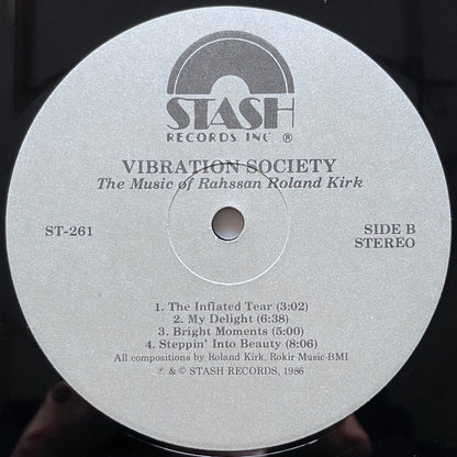 VIBRATION SOCIETY / THE MUSIC OF RAHSAAN ROLAND KIRK - US Stash Original