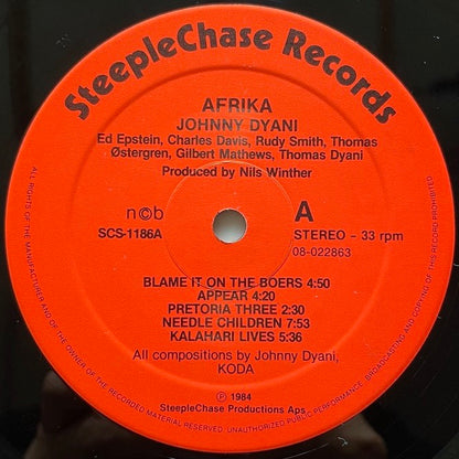 JOHNNY DYANI / AFRIKA - US SteepleChase