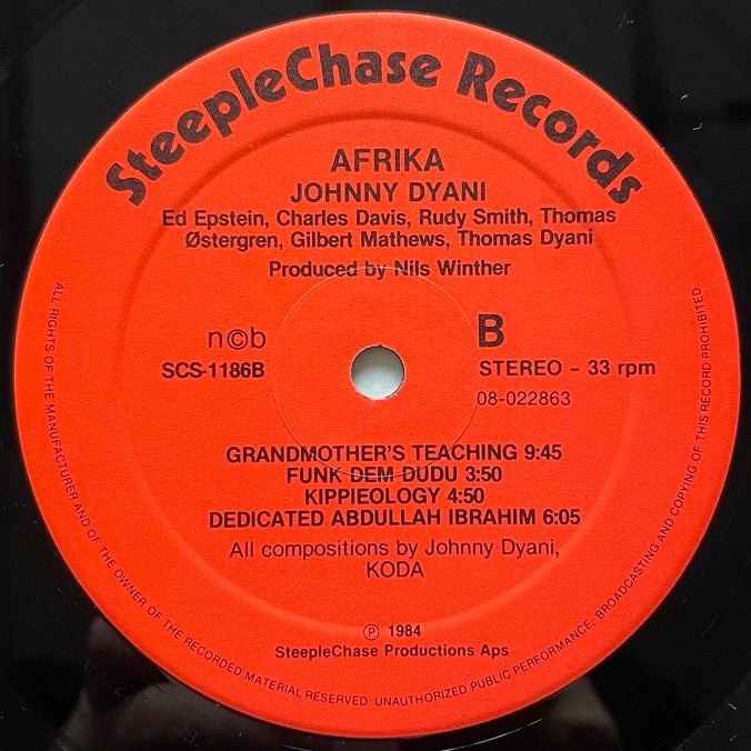 JOHNNY DYANI / AFRIKA - US SteepleChase