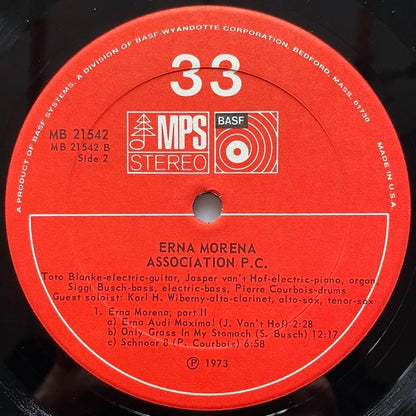 ASSOCIATION P.C. / ERNA MORENA - US MPS/Basf