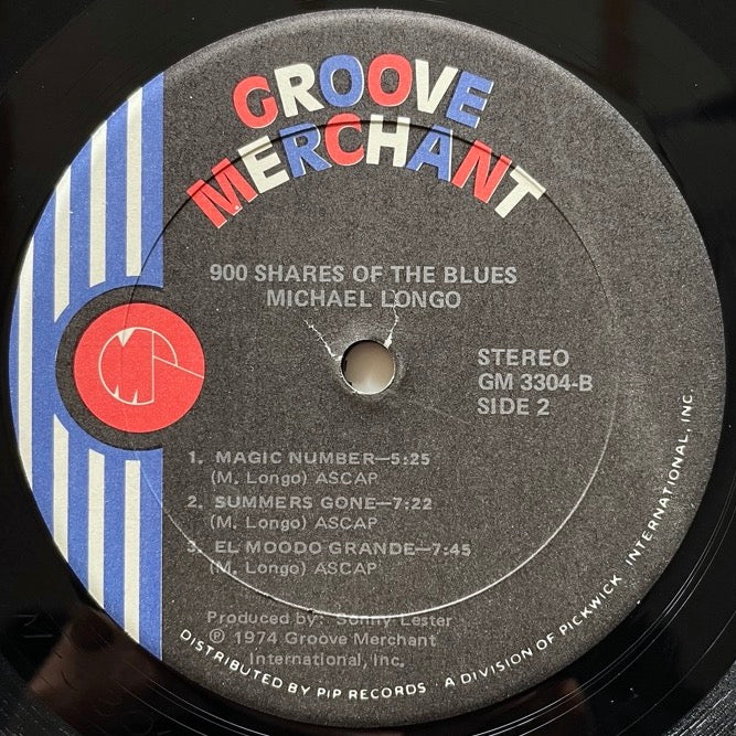 MICHAEL LONGO / 900 SHARES OF THE BLUES - US Groove Merchant Original