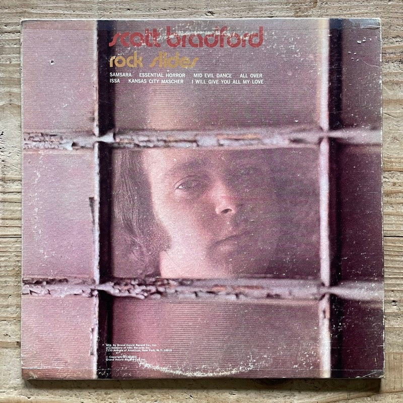 SCOTT BRADFORD / ROCK SLIDES - US Probe Original