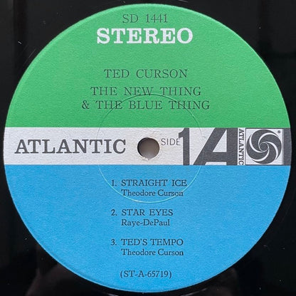 TED CURSON / NEW THING & THE BLUE THING - US Atlantic Original