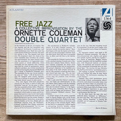 ORNETTE COLEMAN DOUBLE QUARTET / FREE JAZZ - US Atlantic Original