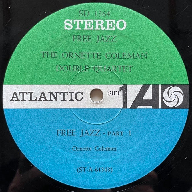 ORNETTE COLEMAN DOUBLE QUARTET / FREE JAZZ - US Atlantic Original