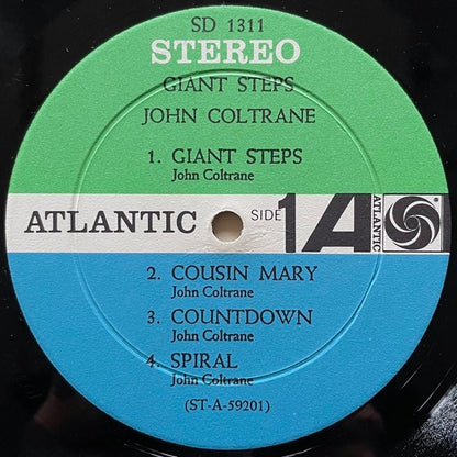 JOHN COLTRANE / GIANT STEPS - US Atlantic DG stereo