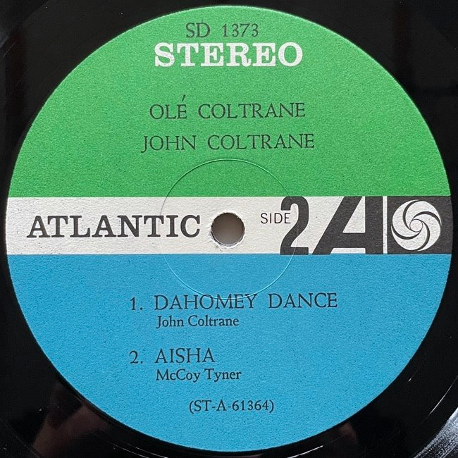 JOHN COLTRANE / OLE - US Atlantic Original