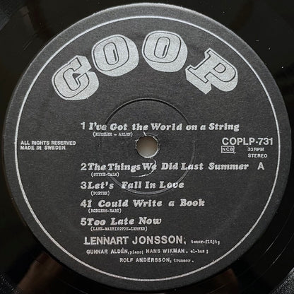 LENNART JONSSON - Swedish Coop Original