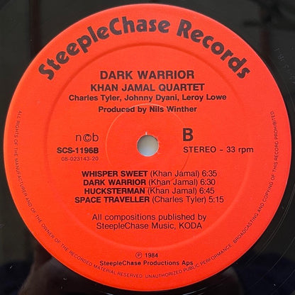 KHAN JAMAL QUARTET / DARK WARRIOR - Danish SteepleChase Original