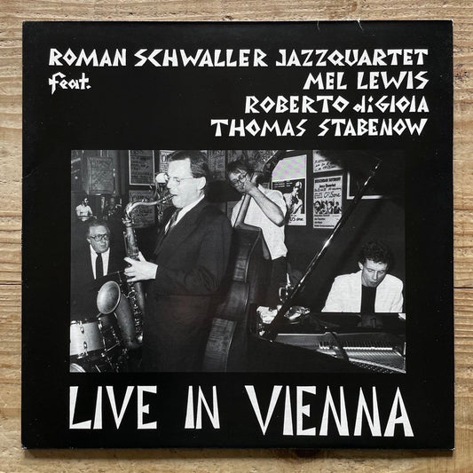 ROMAN SCHWALLER JAZZQUARTET / LIVE IN VIENNA - German Basic-Sound Original