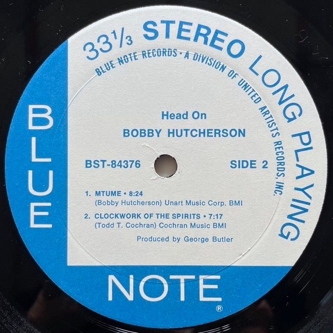 BOBBY HUTCHERSON / HEAD ON - US Blue Note UA