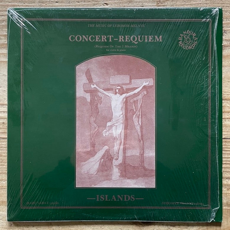 LUBOMYR MELNYK / CONCERT - REQUIEM / ISLANDS - Canada Bandura Original