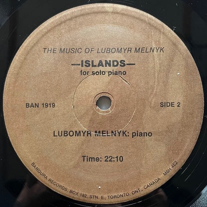 LUBOMYR MELNYK / CONCERT - REQUIEM / ISLANDS - Canada Bandura Original