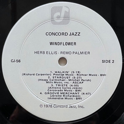 HERB ELLIS - REMO PALMIER / WINDFLOWER - US Concord Original
