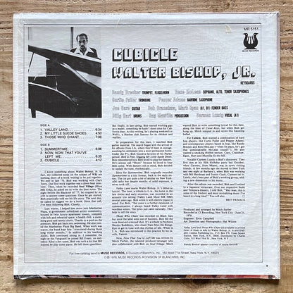 WALTER BISHOP JR. / CUBICLE - US Muse Original