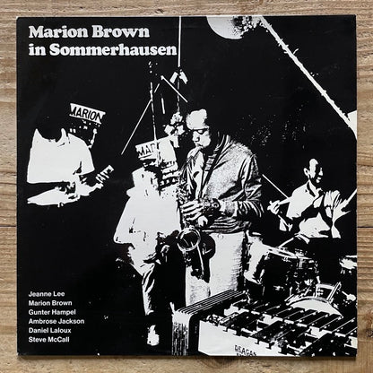 MARION BROWN / IN SOMMERHAUSEN - German Calig Original