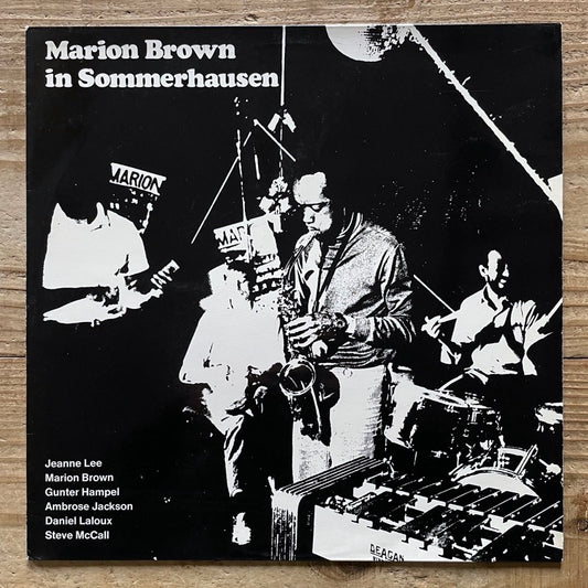 MARION BROWN / IN SOMMERHAUSEN - German Calig Original