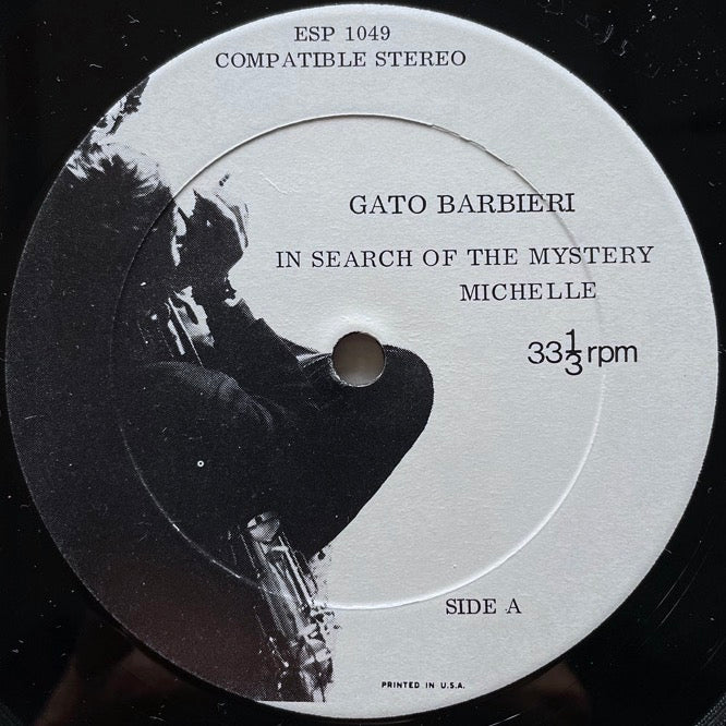 GATO BARBIERI QURTET / IN SEARCH OF THE MYSTERY - US ESP-DISK Original