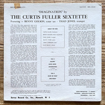 CURTIS FULLER SEXTETTE / IMAGINATION - US Savoy DG Original