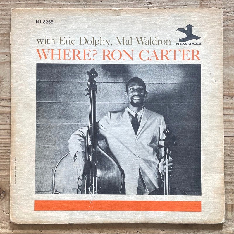 RON CARTER with ERIC DOLPHY, MAL WALDRON / WHERE?  - US New Jazz Original