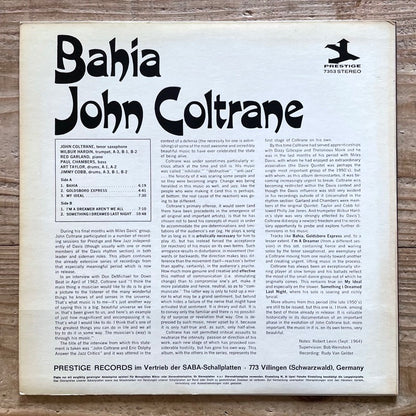 JOHN COLTRANE / BAHIA - German Saba