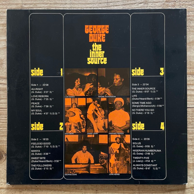 GEORGE DUKE / THE INNER SOURCE - German MPS original 2LP – ALORECORD