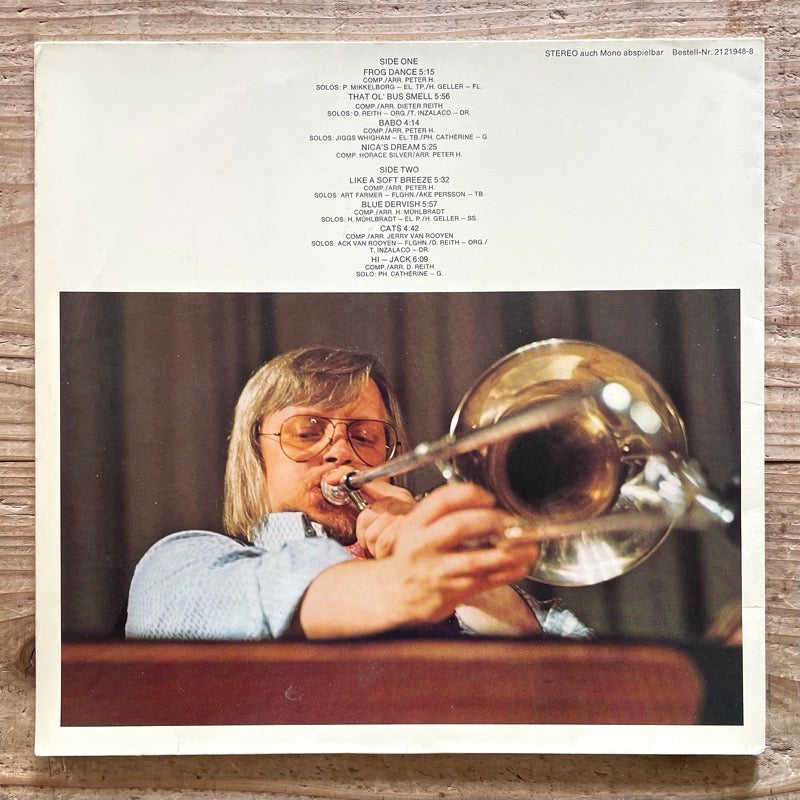 PETER HERBOLZHEIMER RHYTHM COMBINATION & BRASS / WIDE OPEN - German MPS original
