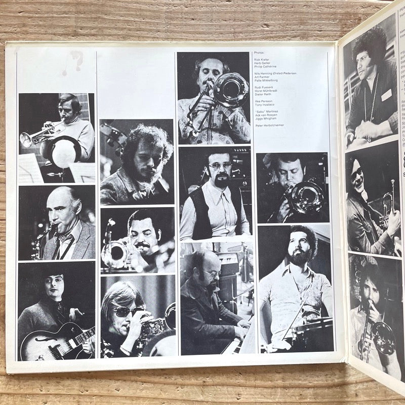 PETER HERBOLZHEIMER RHYTHM COMBINATION & BRASS / WIDE OPEN - German MPS original