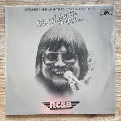 PETER HERBOLZHEIMER RHYTHM COMBINATION &amp; BRASS / TOUCHDOWN - German Polydor Original