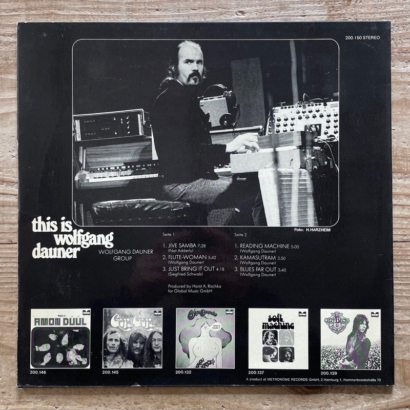 WOLFGANG DAUNER / THIS IS .. - German Brain