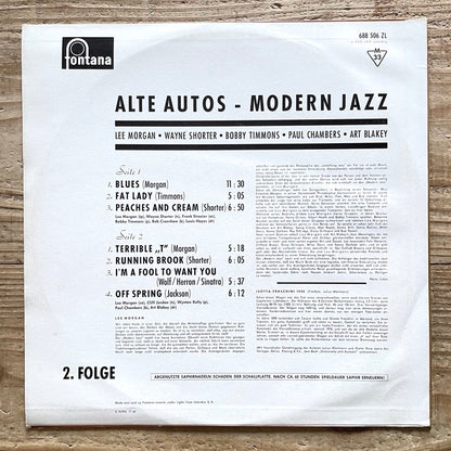 LEE MORGAN / ALTE AUTOS - MODERN JAZZ 2.FOLGE - German Fontana