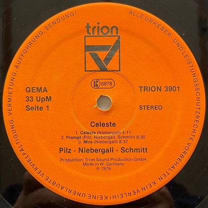 PILZ - NIEBERGALL - SCHMITT / CELESTE - German Trion Original