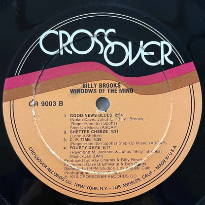 BILLY BROOKS / WINDOWS OF THE MIND - US Crossover Original