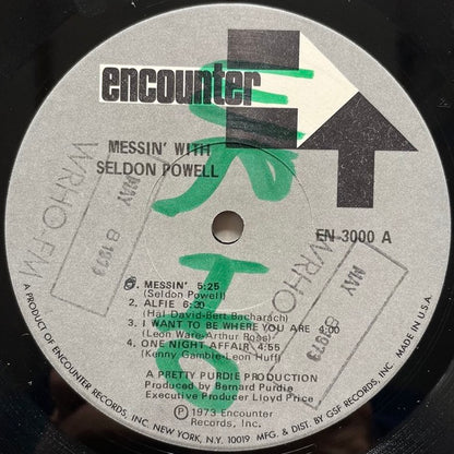 SELDON POWELL / MESSIN' WITH - US Encounter Original