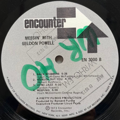 SELDON POWELL / MESSIN' WITH - US Encounter Original