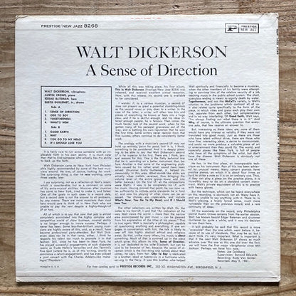 WALT DICKERSON / A SENSE OF DIRECTION - US New Jazz