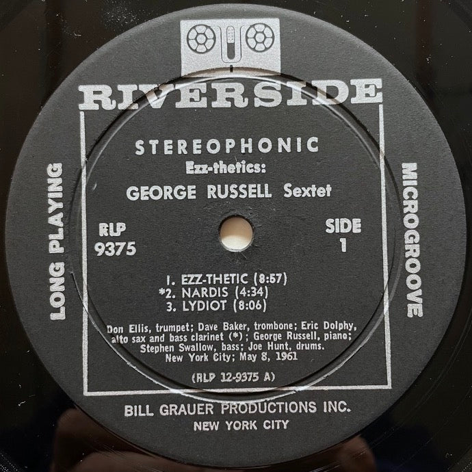 GEORGE RUSSELL SEXTET / EZZ-THETICS - US Stereo Original